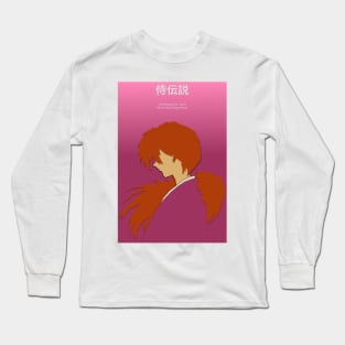 Anime Paper Cut Design - 02 Long Sleeve T-Shirt